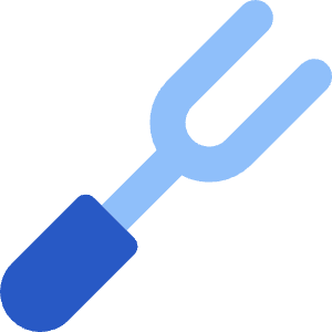 Big Fork Icon from Core Flat Set