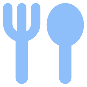 Fork Spoon Icon from Core Flat Set