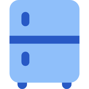 Refrigerator Icon from Core Flat Set