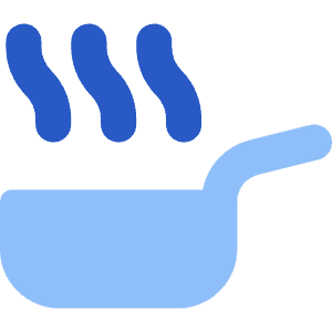 Skillet Icon from Core Flat Set