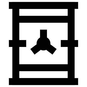 Chemical Container Icon from Atlas Line Set