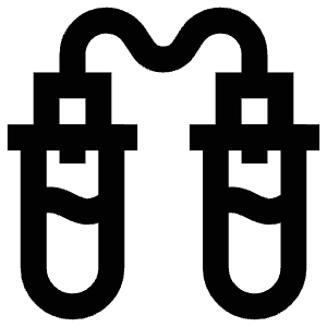 Connected Test Tubes Icon from Atlas Line Set