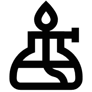 Flame Icon from Atlas Line Set