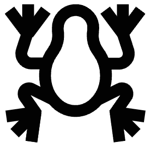 Frog Icon from Atlas Line Set