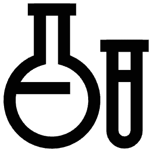 Laboratory Test Tube Icon from Atlas Line Set