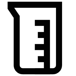 Measuring Cup Icon from Atlas Line Set