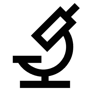 Microscope Icon from Atlas Line Set