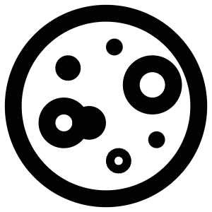 Microscope View Icon from Atlas Line Set