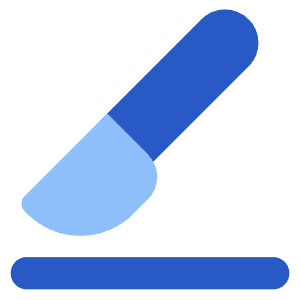 Surgical Knife Surgery Icon from Core Flat Set