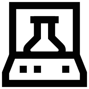 Test Tube Container Icon from Atlas Line Set