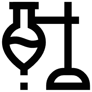 Vial Stand Icon from Atlas Line Set