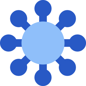 Virus Icon from Core Flat Set