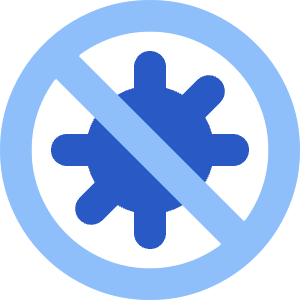 Virus Antivirus Icon from Core Flat Set