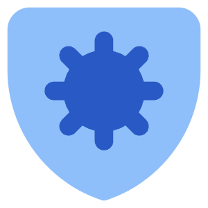 Virus Immunity Icon from Core Flat Set