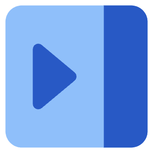 Bar Sidebar Left Panel Open Icon from Core Flat Set