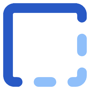 Border Corner Icon from Core Flat Set