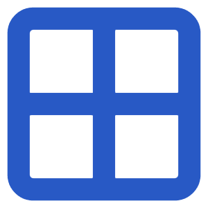 Border Full Icon from Core Flat Set