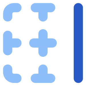 Border Right Icon from Core Flat Set