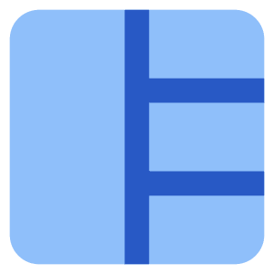 Layout Window 15 Icon from Core Flat Set