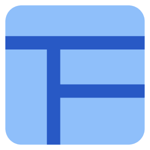 Layout Window 2 Icon from Core Flat Set