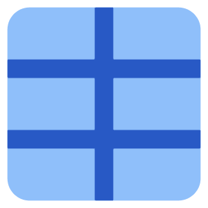 Layout Window 21 Icon from Core Flat Set