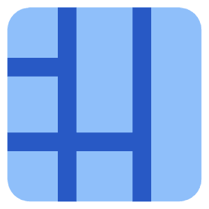Layout Window 42 Icon from Core Flat Set