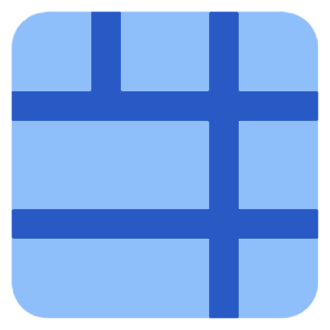 Layout Window 47 Icon from Core Flat Set