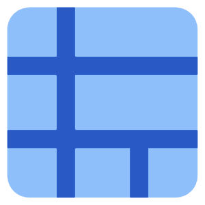 Layout Window 48 Icon from Core Flat Set