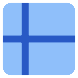 Layout Window 52 Icon from Core Flat Set
