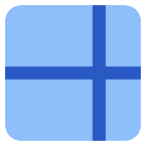Layout Window 53 Icon from Core Flat Set