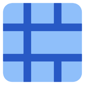 Layout Window 54 Icon from Core Flat Set