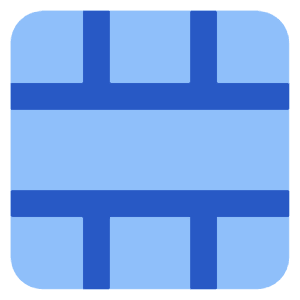 Layout Window 57 Icon from Core Flat Set