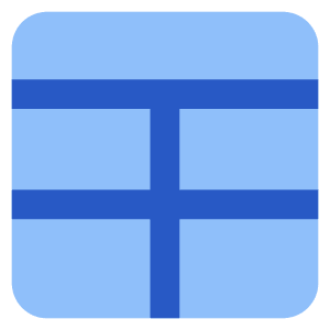 Layout Window 8 Icon from Core Flat Set