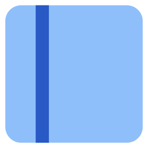 Layout Window 9 Icon from Core Flat Set
