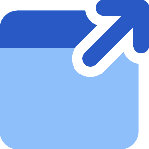 New Window Icon from Core Flat Set