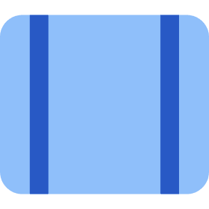 Page Width Full Icon from Core Flat Set