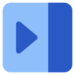 Sidebar Collapses Icon from Core Flat Set