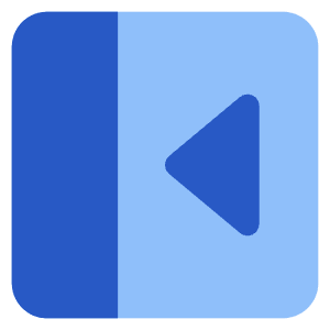 Sidebar Expand Icon from Core Flat Set