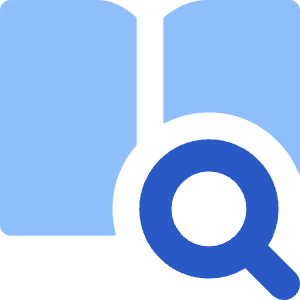 Definition Search Book Icon from Core Flat Set