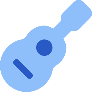 Guitar Icon from Core Flat Set