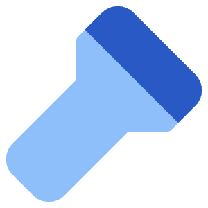 Flashlight Icon from Core Flat Set