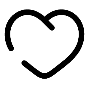 Heart Angle Icon from Solar Broken Set