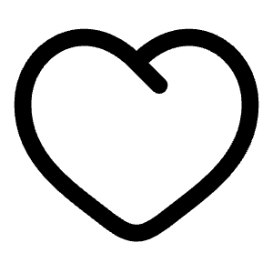 Heart Angle Icon from Solar Linear Set
