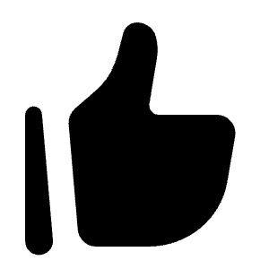 Like Icon from Solar Bold Set