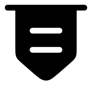 Bill Icon from Solar Bold Set