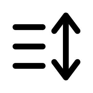 List Icon from Solar Linear Set