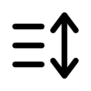 List Icon from Solar Bold Set