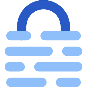 Encrypted Lock Icon from Core Flat Set