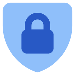 Padlock Shield Icon from Core Flat Set