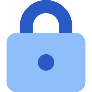 Padlock Square 1 Icon from Core Flat Set